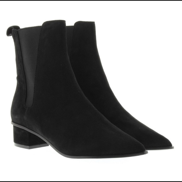 ASH Mira leather pointed toe boots size 36 - Picture 1 of 11